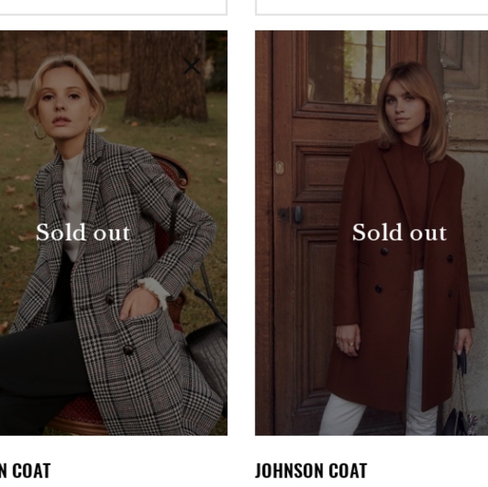 ISO Sezane Johnson Coat